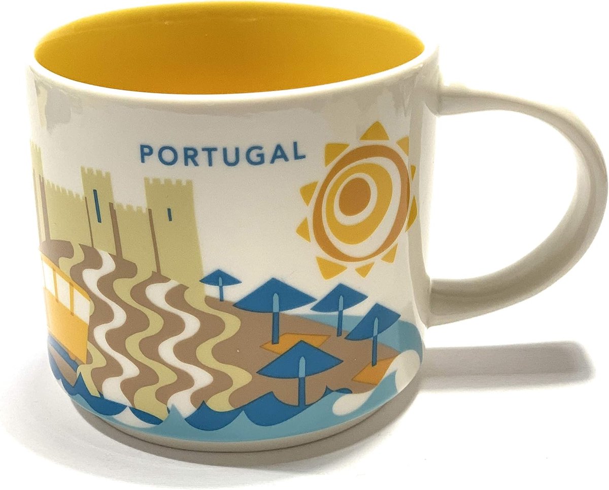 Verzamelkoffiemok Portugal Fotoprint