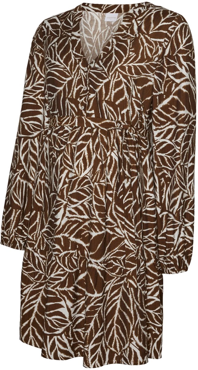 Mamalicious Mama Licious Jurk MLCASSIE Zwangerschapsjurk Soft Silt 1