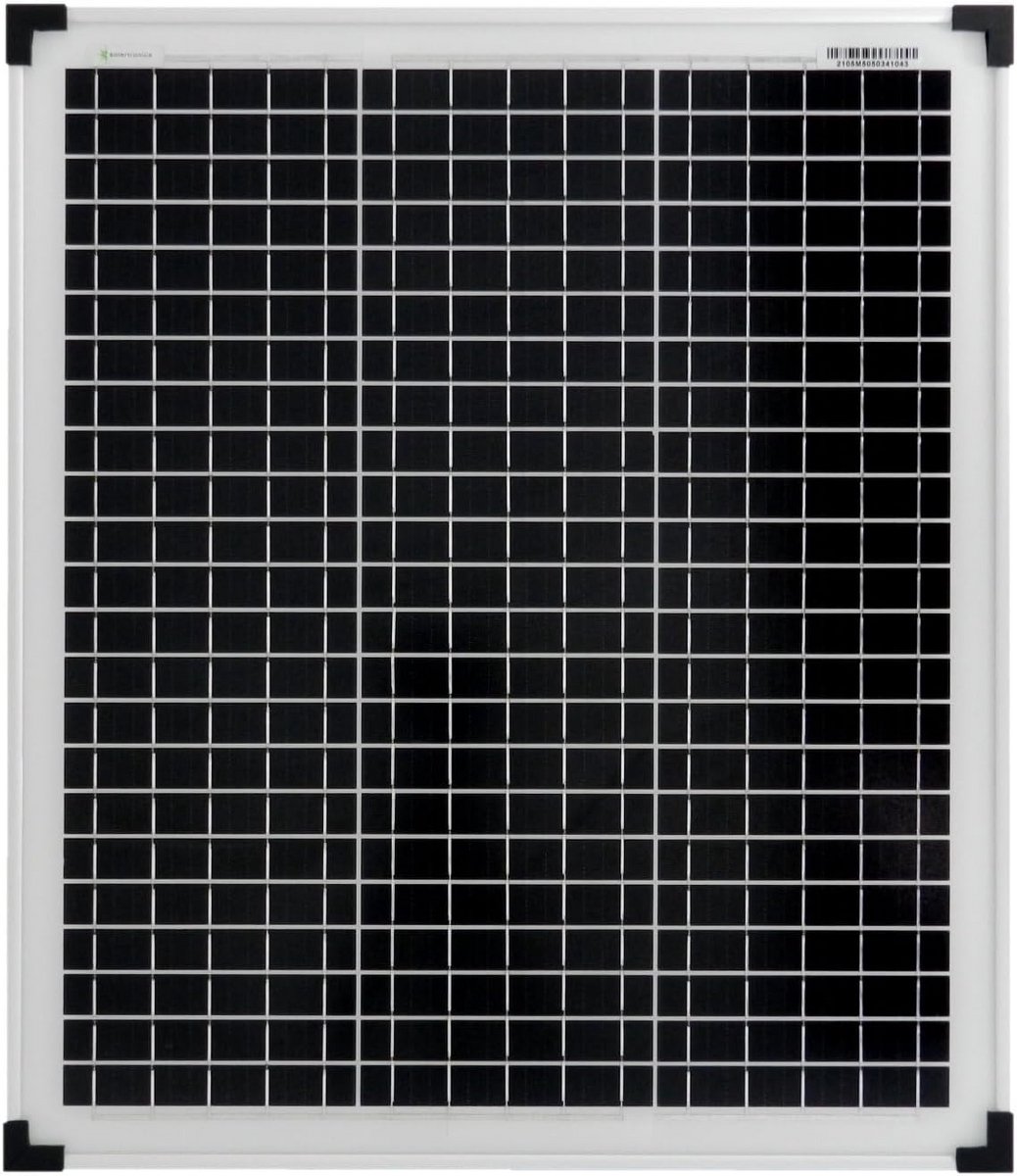Monokristallijn Zonnepaneel 50 Watt 36V voor Off-Grid Systemen en Netgekoppelde Installaties