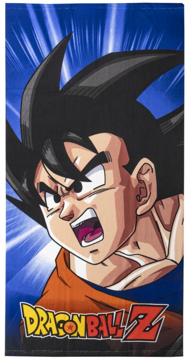 Dragon Ball Z strandlaken Goku 70 x 140 cm - polyester