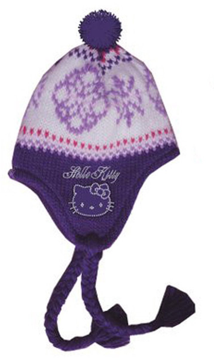 Hallo Kitty Frosty Paarse kindermuts 52 cm