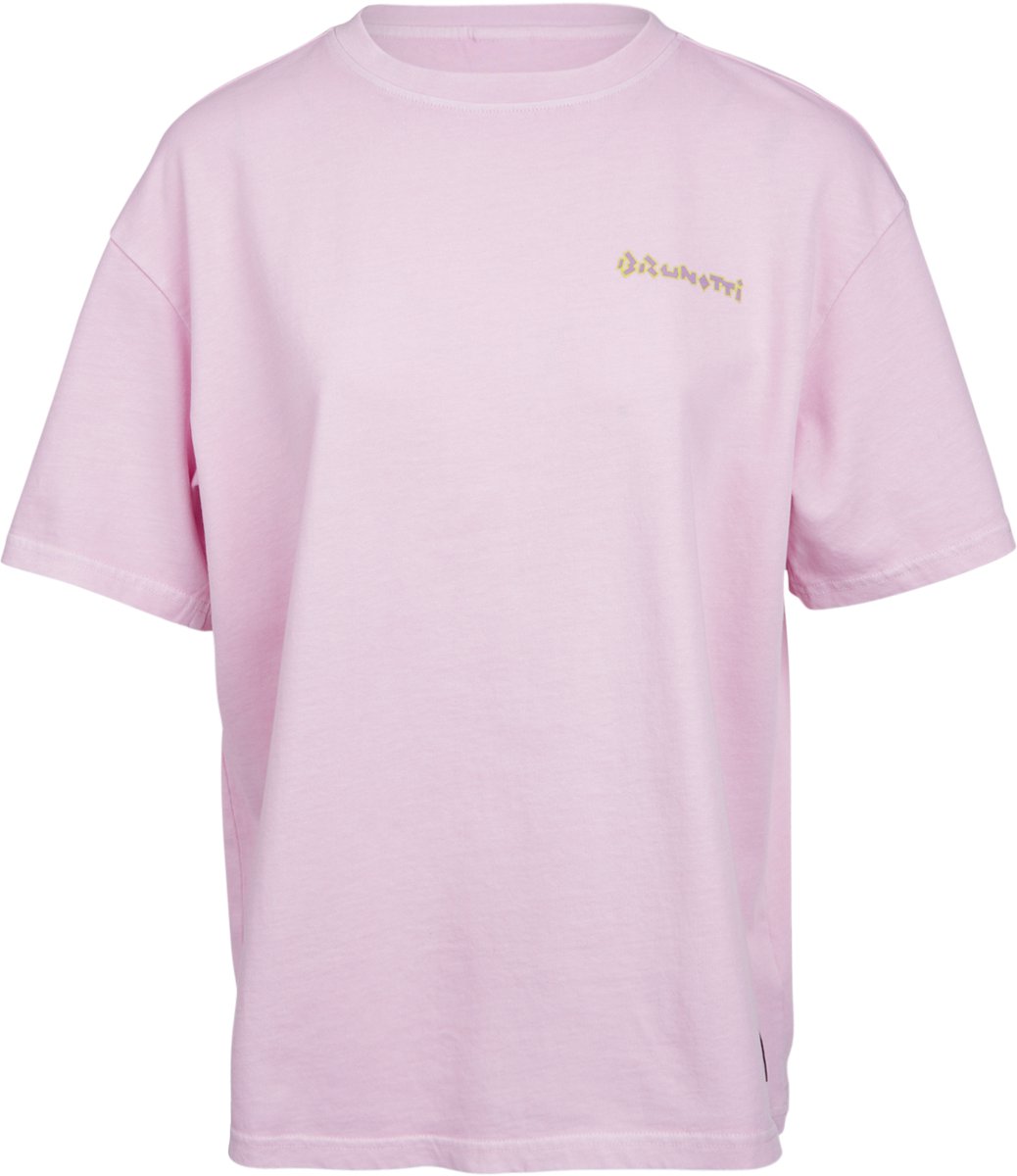 Brunotti High-95 T-Shirt Dames 100% Katoen Relaxed Fit M Mauve Mist