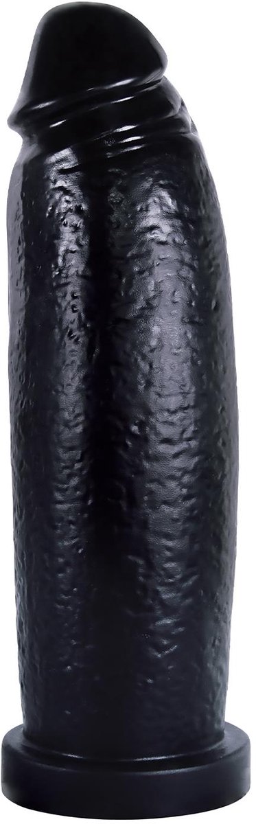 NMC 11.5 inch PVC Giant dildo - Zwart - 29.2 cm