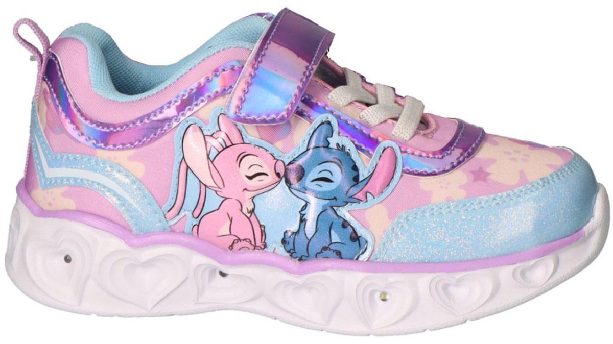 Cerda Group Stitch Eva-sneakers Met Lichtjes Roze EU 27 Meisjes