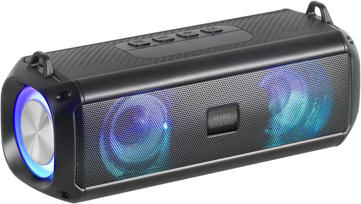 Draagbare Bluetooth Speaker & Soundbar 2-in-1 met RGB Verlichting en 20W Geluid