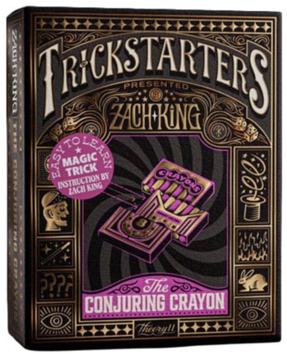 Trickstarters by Zach King Magic Trick Box The Conjuring Crayon