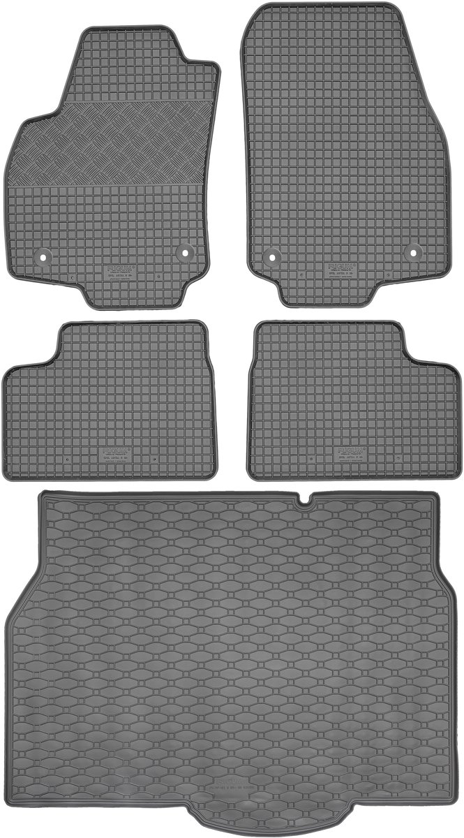 Rigum - Op maat gemaakte Auto-accessoires - Opel Astra III H - Zwart - Duurzaam - Waterdicht