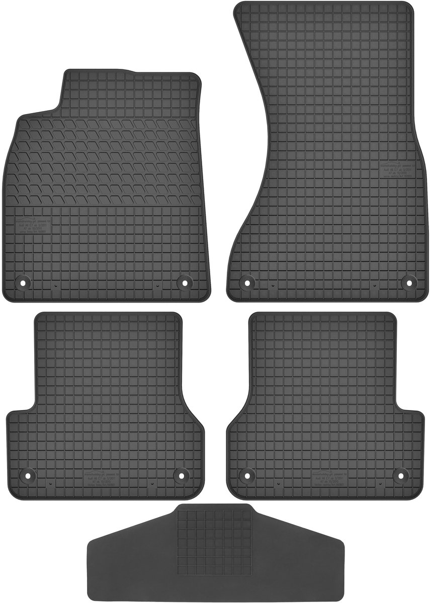 Max-Dywanik Motohobby - Rubbermatten Set - Audi A6 C7 - 2011-2018
