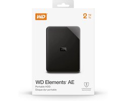 Draagbare Externe Harde Schijf 2TB - USB 3.2 Gen 1 - Plug & Play Back-up