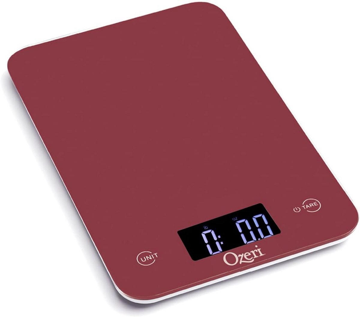 Digitale Keukenweegschaal XXL 5.4 kg met Gehard Glas en Touchscreen