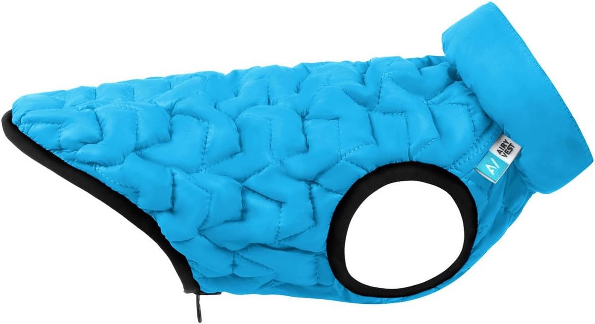 Waterdichte & Winddichte Hondenjas met Opbergvak - Flexibel en Verstelbaar - Blauw (XS)