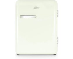 Compacte Mini Koelkast Vintage Design 31L - Stille Drankenkoeler met Instelbare Temperatuur