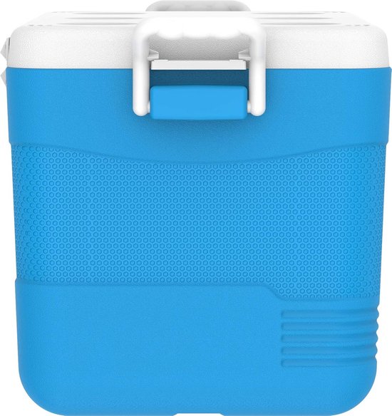 Grote koelbox 60L met handvatten en bekerhouders Blauw — afbeelding 5