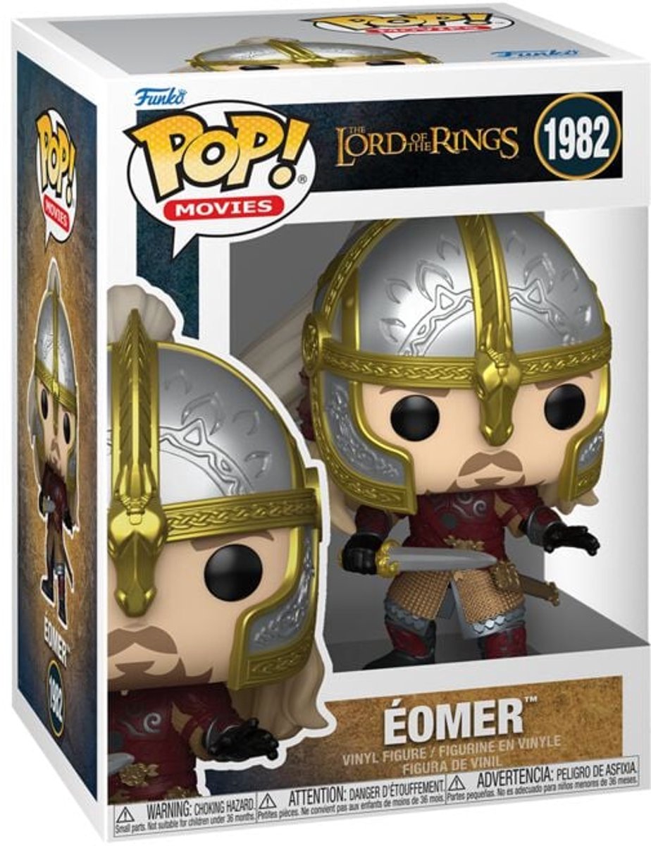 The Lord Of The Rings Eomer vinylfiguur 1982 Unisex Funko Pop! - Neutraal - Standard