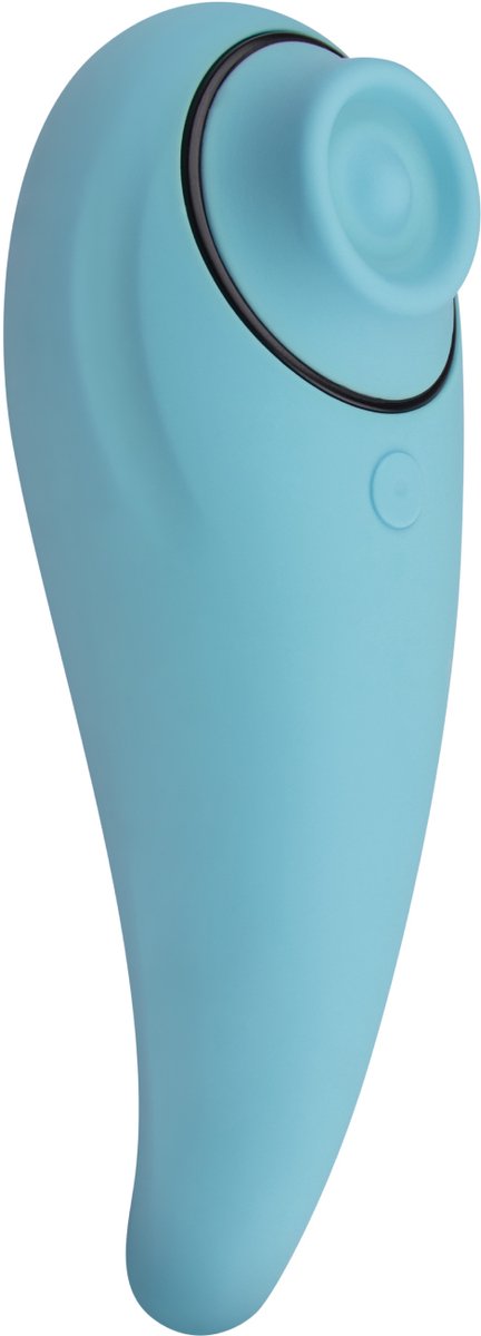 Vibrators voor Vrouwen - Erotiek - Luchtdruk - Tapping Toy - Watervast - Oplaadbaar - Seksspeeltjes - Clitoris Stimulator - Blauw - FeelzToys - FemmeGasm Tapp 2