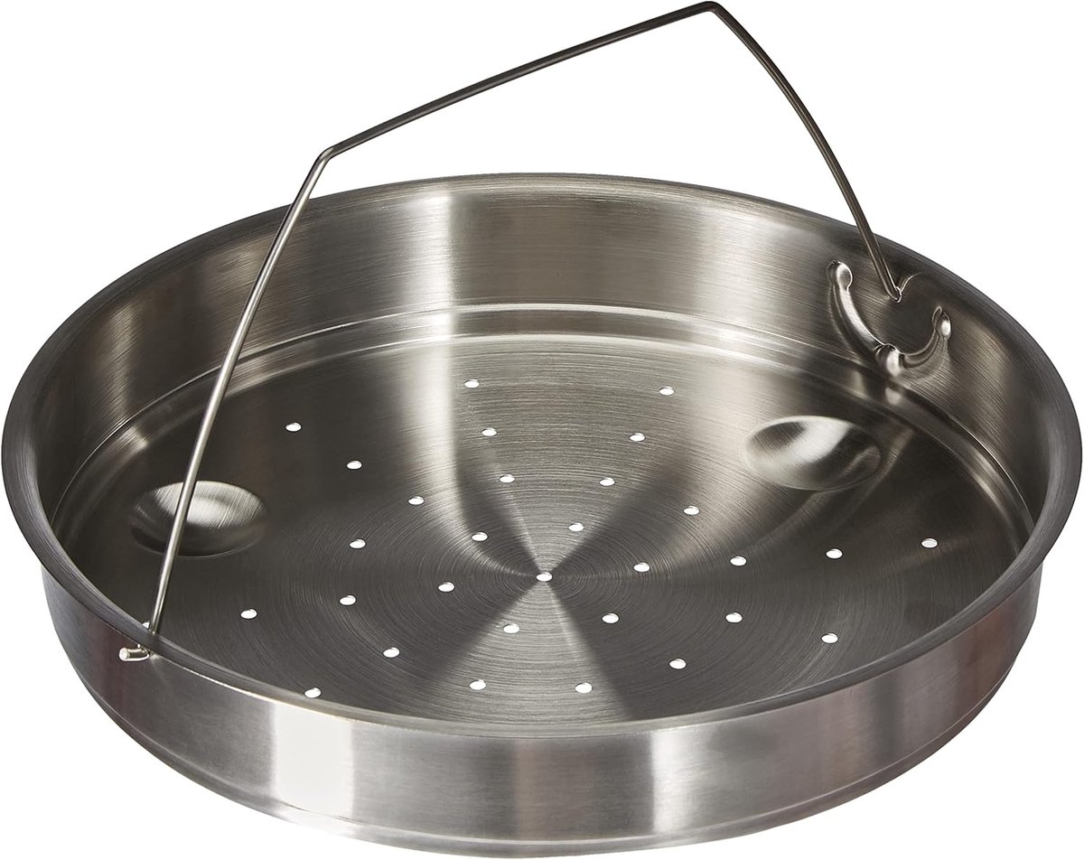 RVS Stoompan en Rekketel voor Professioneel en Thuis Koken, 22-24 cm