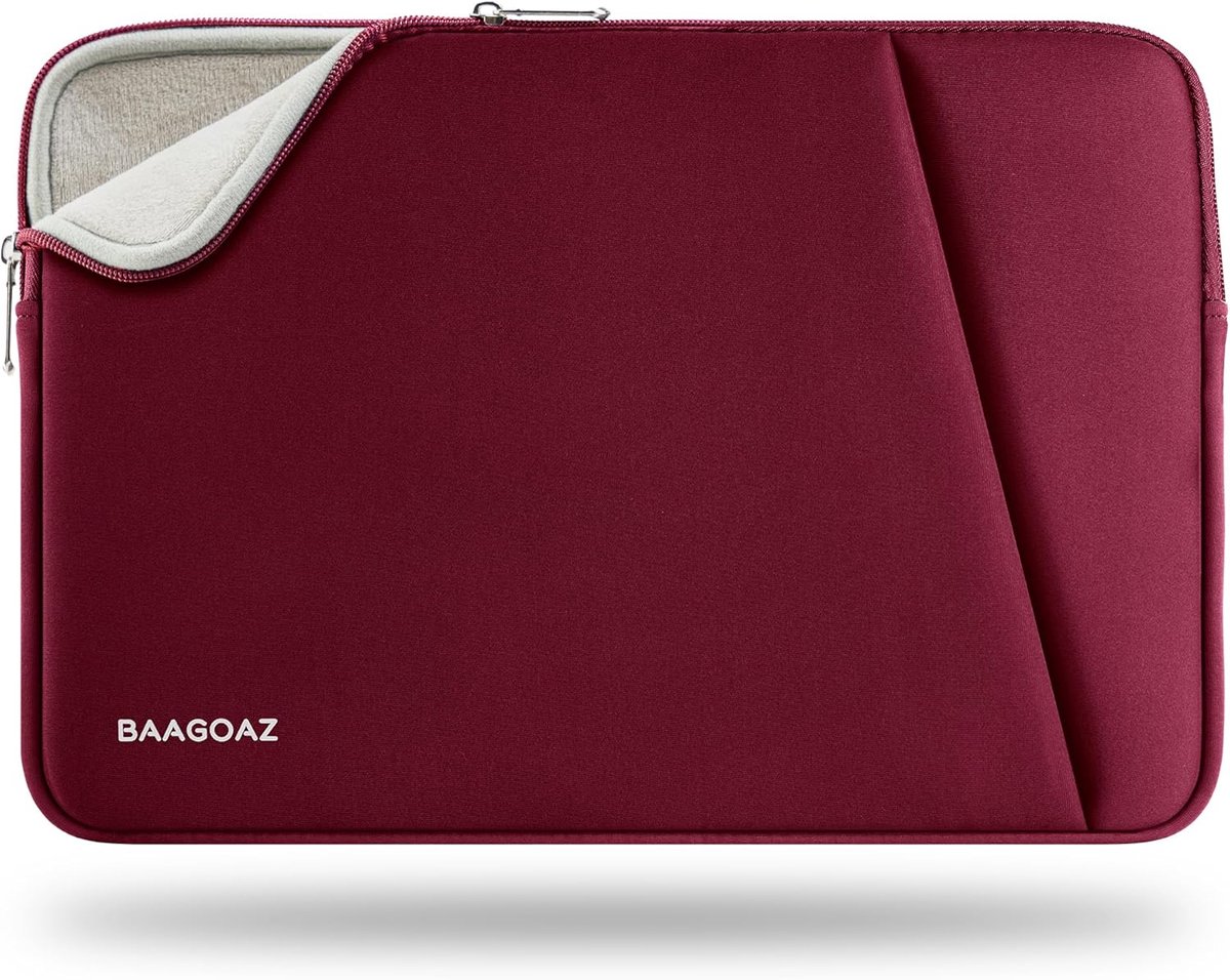 Waterdichte 14 Inch Laptop Sleeve voor Notebook, Chromebook en Ultrabook - Rood