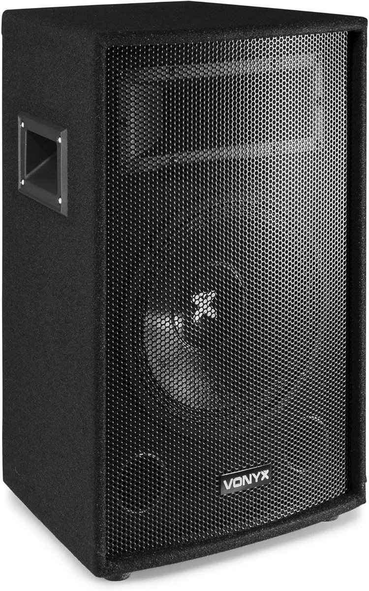 Professionele PA luidsprekerset met 2x 12 inch woofers en statieven