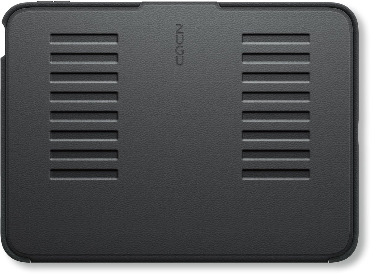 Zugu case Hoesje iPad 10.2 Gen 7, 8 & 9 (2019/2020/2021) - oersterke luxe flip-over case - volledige 360˚ bescherming – met multifunctionele standaard functie – geschikt voor Apple Pencil - Zwart
