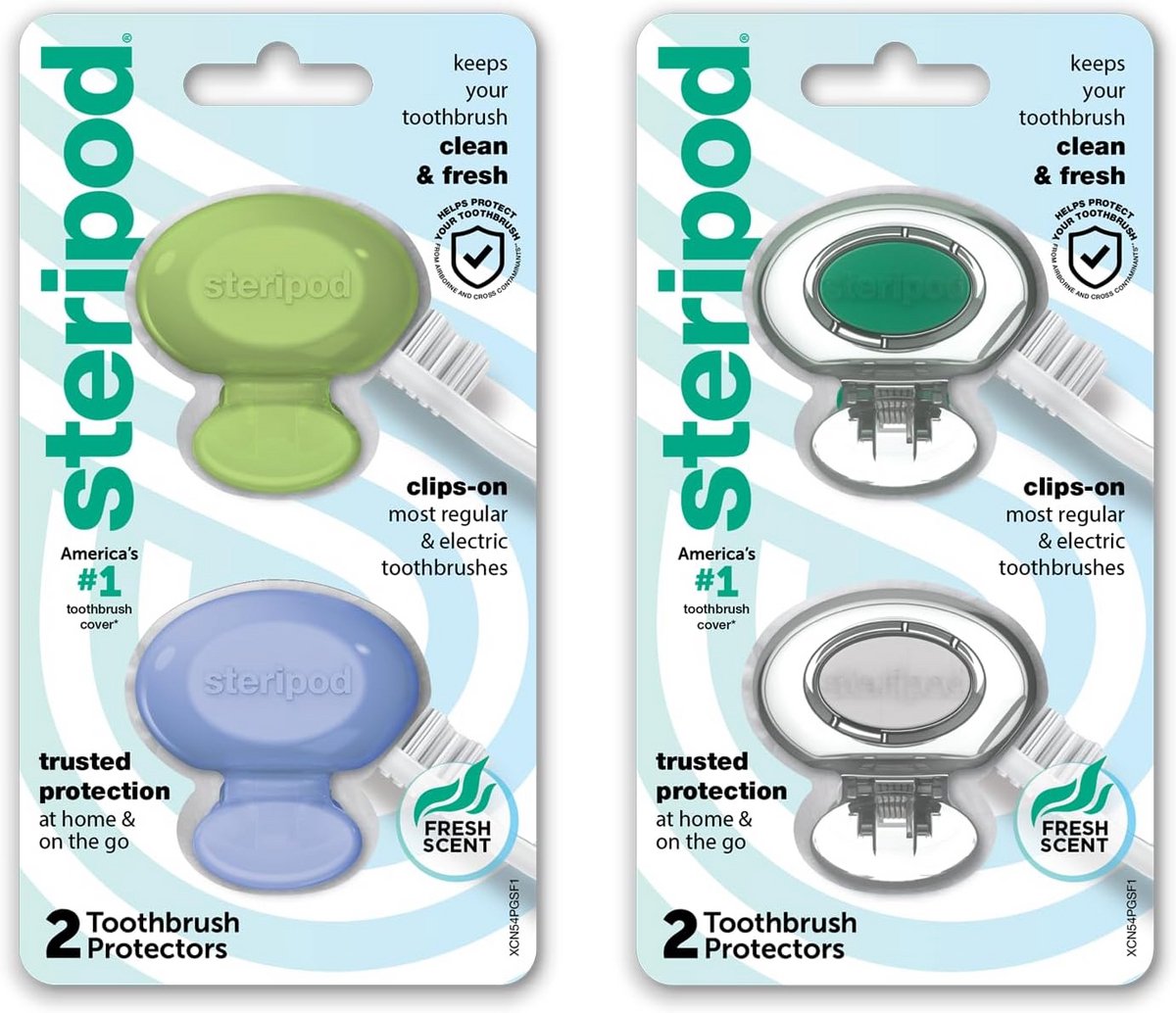 Tandenborstel Hoesje Set - Hygiënische Bescherming voor Hand- en Elektrische Tandenborstels - 4 Stuks