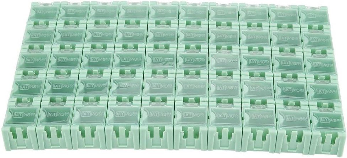 Componenten Opbergdoos - 50 stuks - Elektronische Componenten - Mini Opbergkoffer