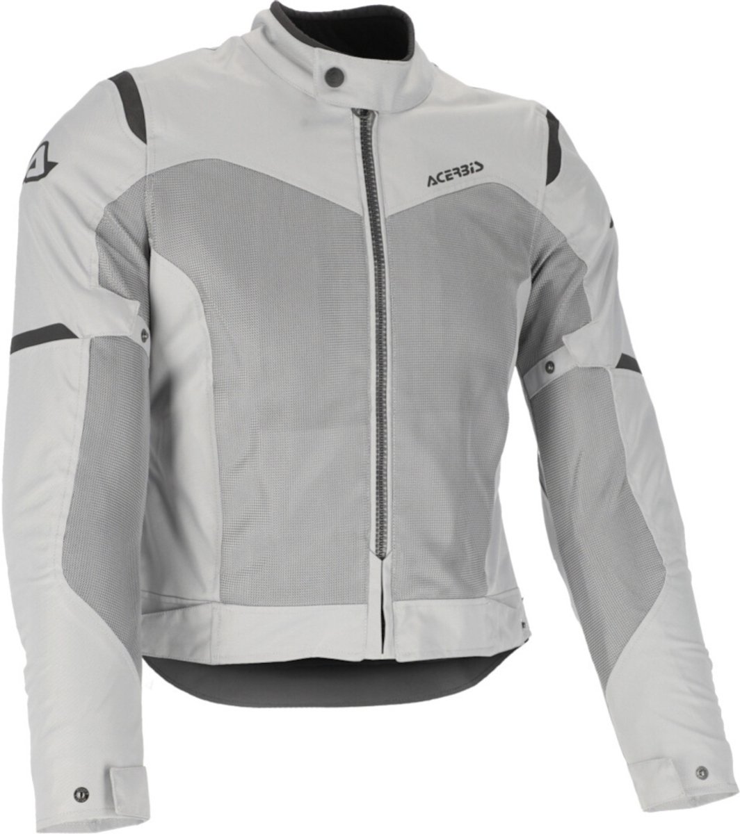 Acerbis Ramsey Vent 2.0 Mesh Dames Lichtgrijs Textiele Motorjas - Jas
