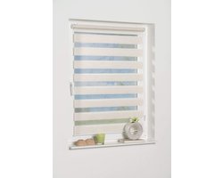 K-home Klemmfix double roller blind Madrid without drilling beige 65 x 150 cm (W x L)