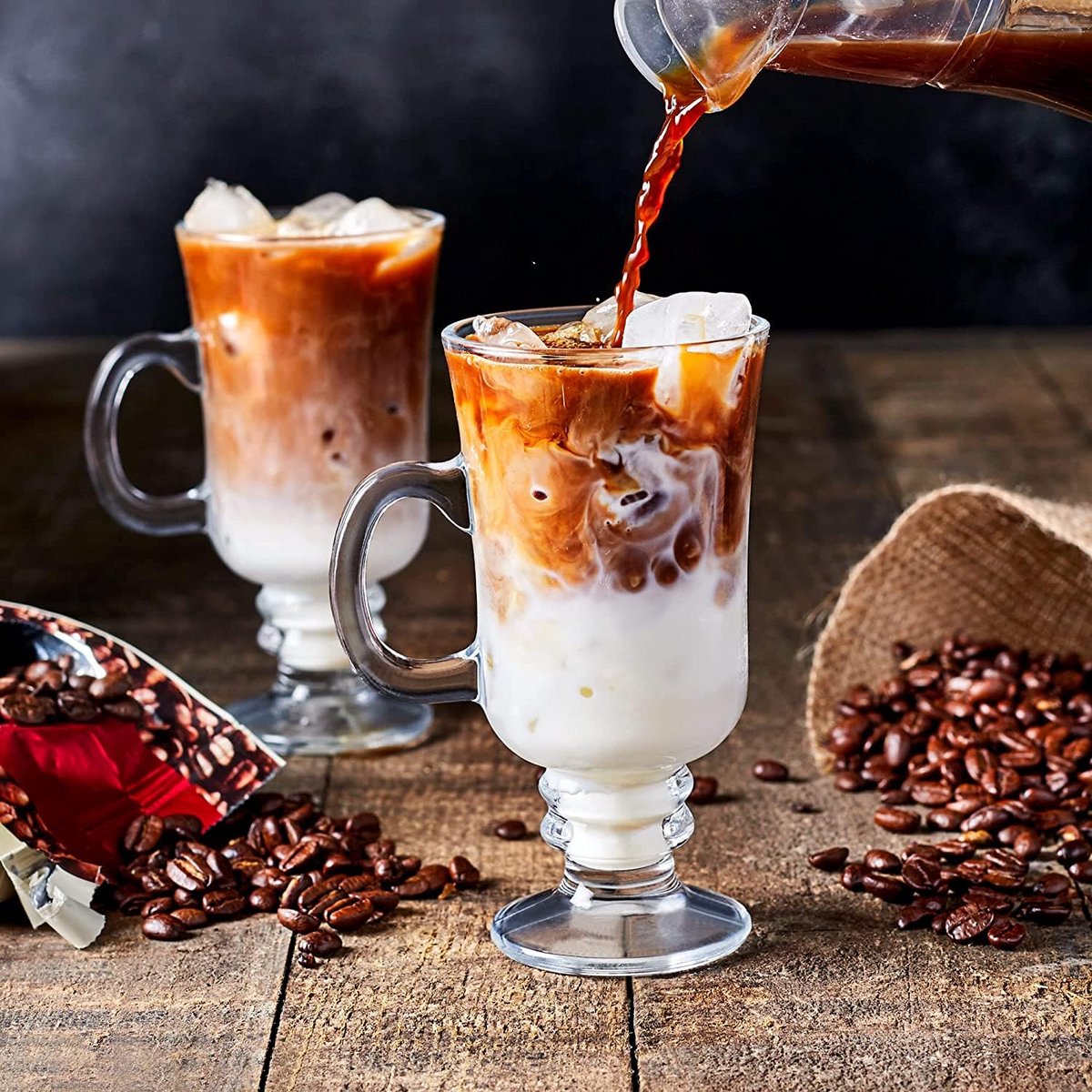 Glazen voor Irish Coffee, Warme Dranken en Glühwein - 225 ml (Set van 12) — cadeau in Cadeau-ideeën - foto 5