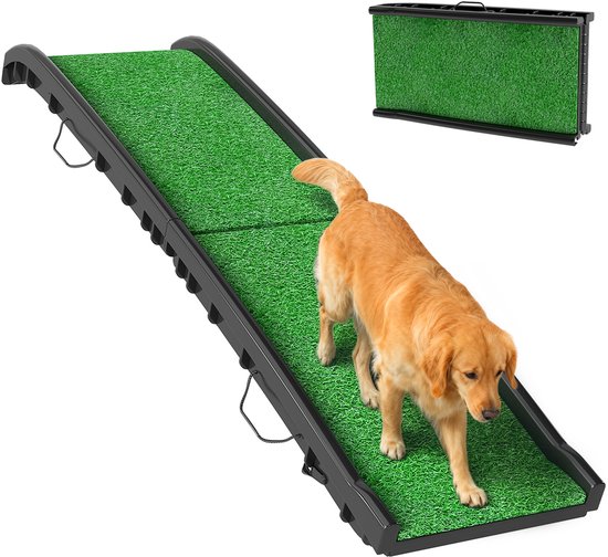 PawHut Haustiertreppe 4-stufige Hundetreppe Katzentreppe