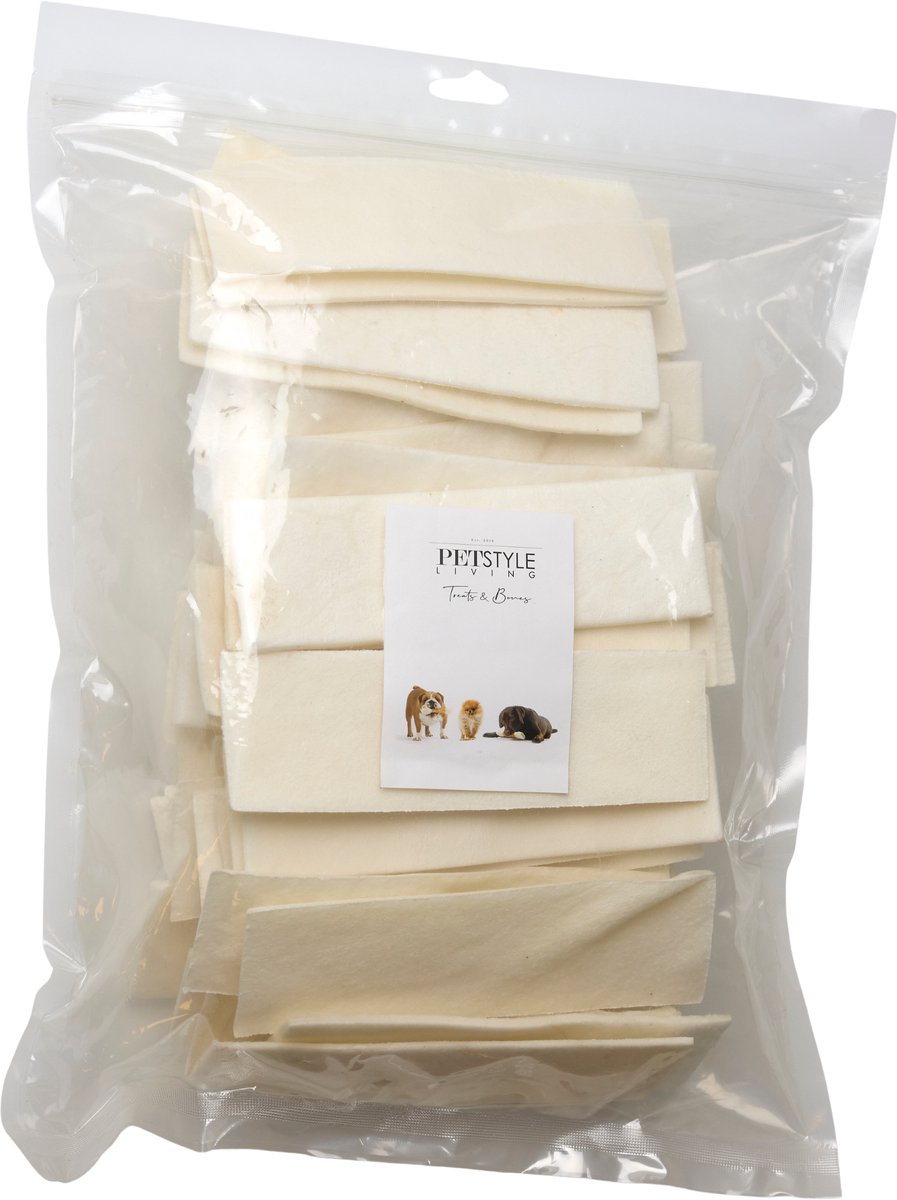 Petstyle Living Gepofte Runderhuid Chips - Hondensnacks - 1 kg