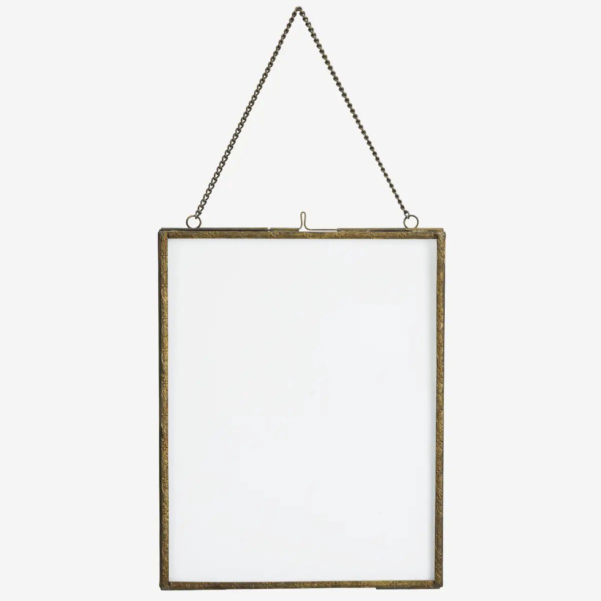 Madam Stoltz - Hangende Fotolijst 20x25cm - Verouderd Messing