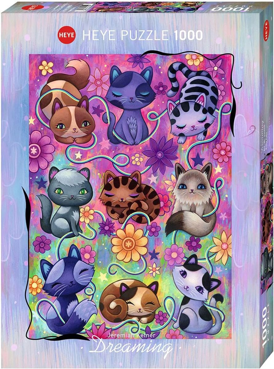 Puzzel 1000 Stukjes Schattige Kittens - Uitdagende Puzzel voor Volwassenen