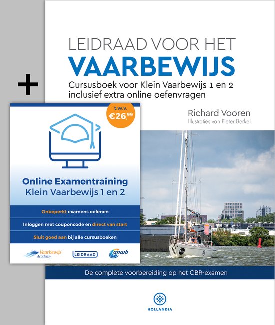 Leidraad voor het Vaarbewijs inclusief online examentraining - cover