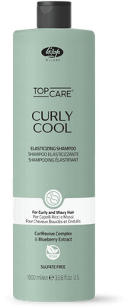 Lisap Top Care Curly Cool Elasticizing Shampoo 1000ml