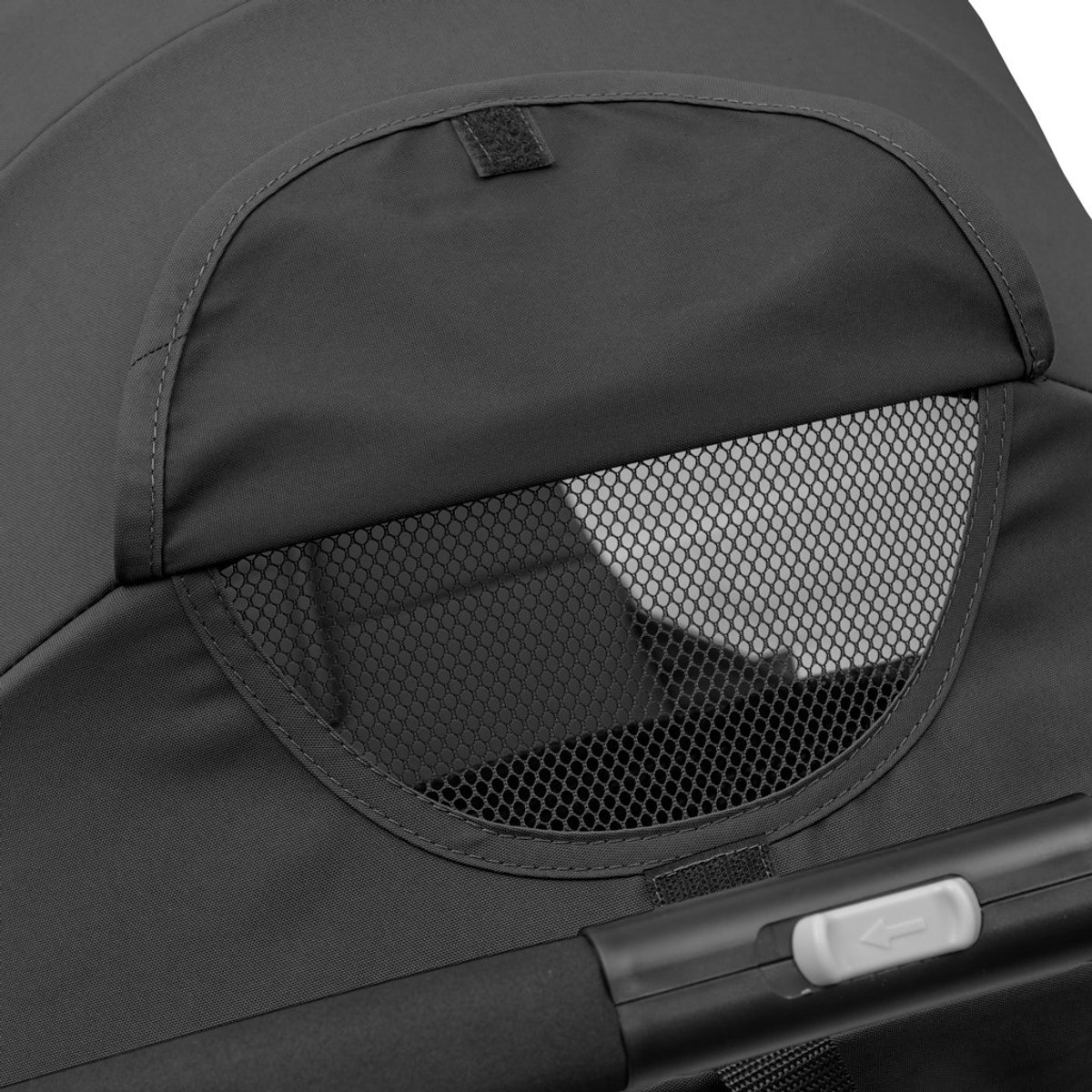 Baby Mix Bimelo buggy 7,4 kg opvouwbaar zwart - Kinderwagen