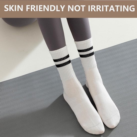 4 paar sokken voor dames maat 35-38 met antislip grip voor pilates en yoga — afbeelding 3