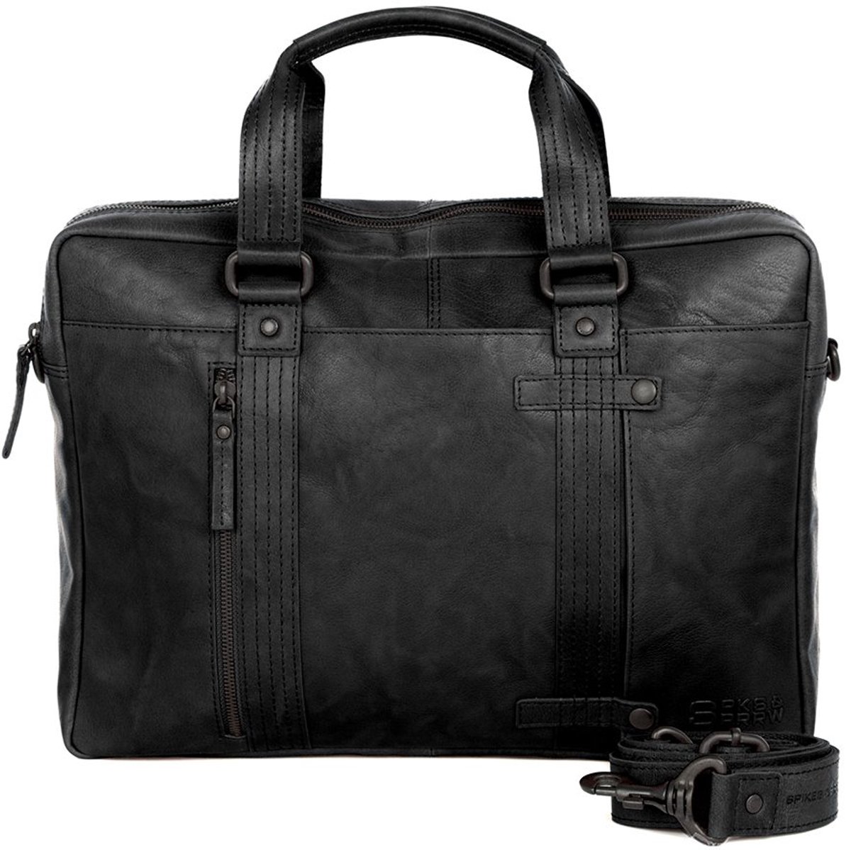 Leren Laptoptas - Dexter - Zwart