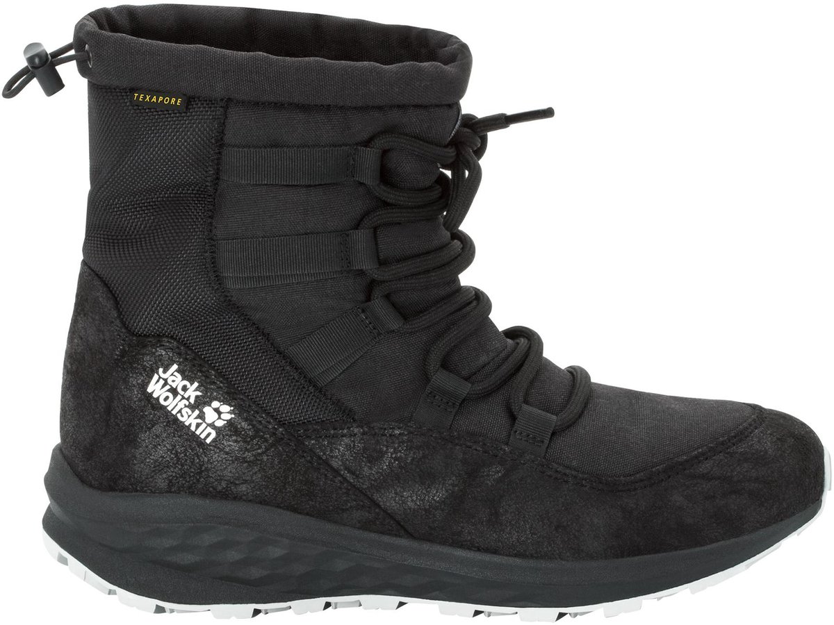 Dameslaarzen Jack Wolfskin nevada texapore mid Zwart