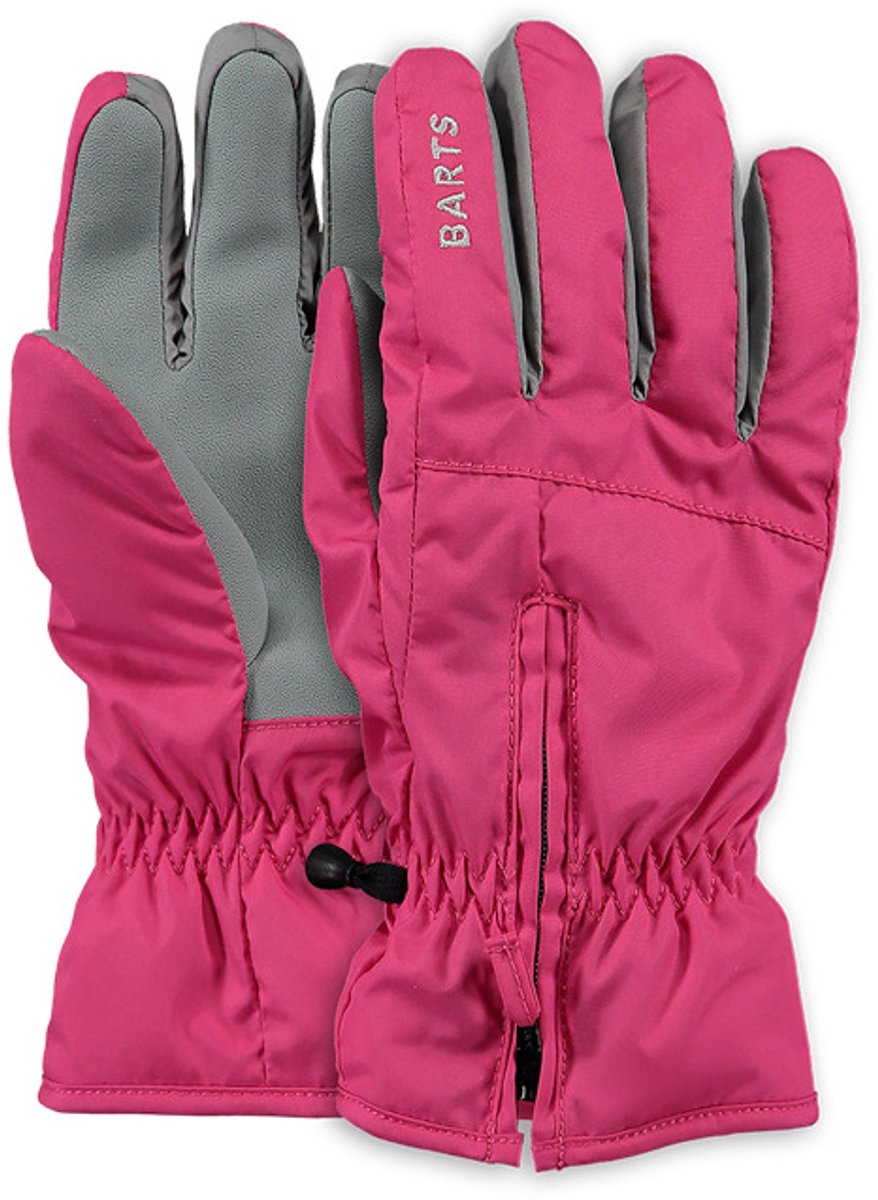 Kinderski handschoenen met rits Barts Paars
