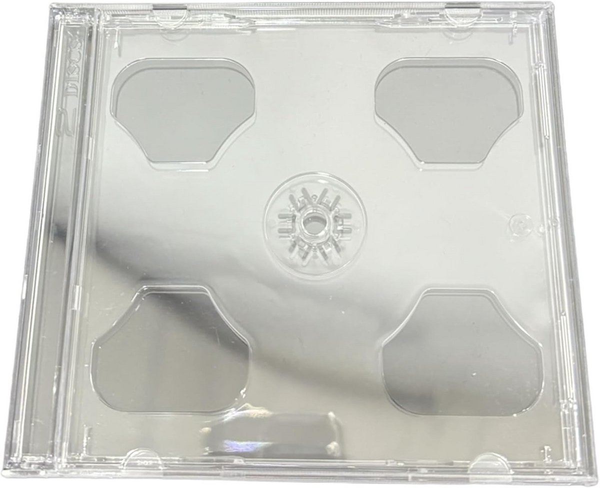 Dubbele Jewel Cases voor CD, DVD en Blu-ray - Set van 10 Stuks - Opslag en Bescherming
