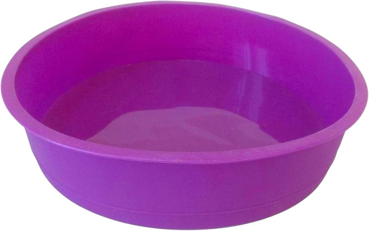 Ronde Siliconen Bakvorm 26 cm voor Cake, Taartbodem en Brood