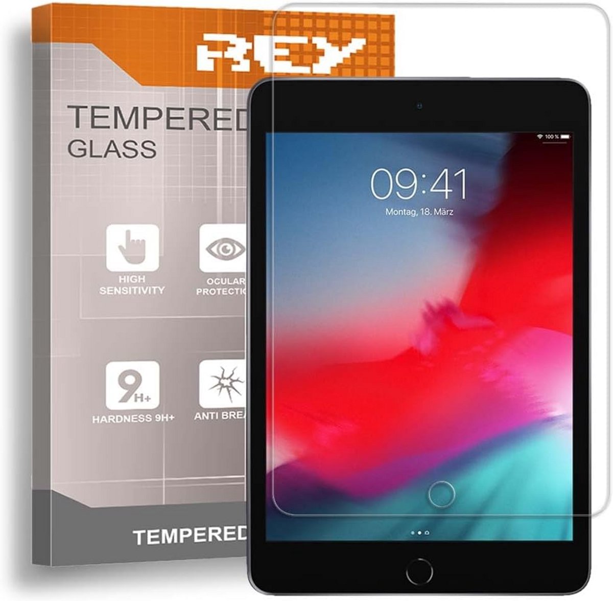 Screenprotector voor iPad Mini 1, 2, 3, 4 en 5 - Gehard Glas Beschermfolie