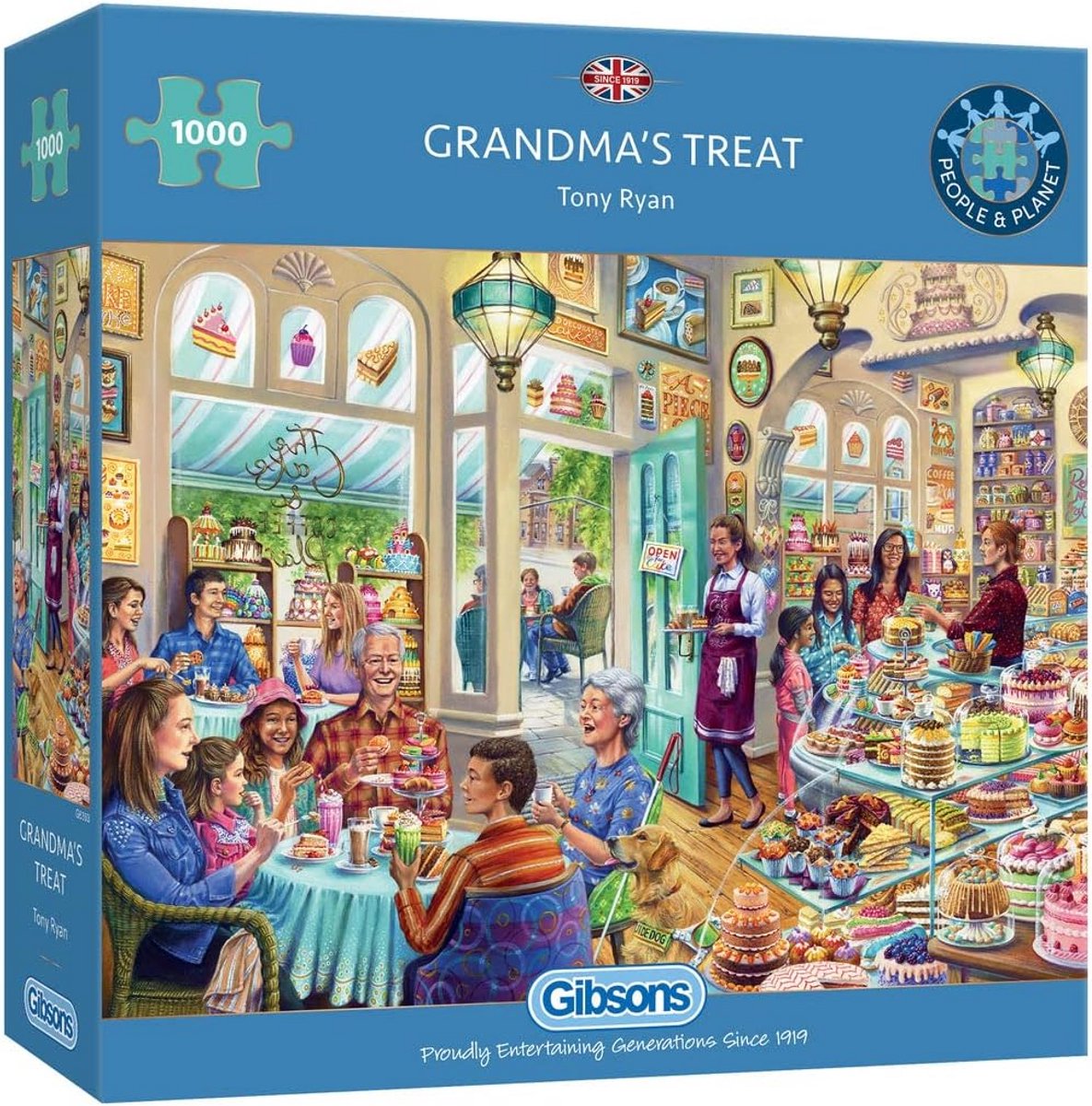 Puzzel 1000 Stukjes - Duurzaam en Premium Kwaliteit Puzzel voor Volwassenen