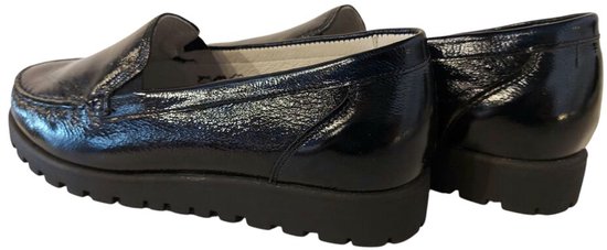 Mocassin Waldlaufer 529001 143 194 Hegli Blauw Laque Largeur H