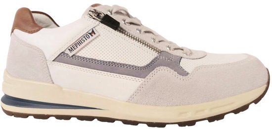 Baskets Mephisto Bradley Grijs Pierre Wit