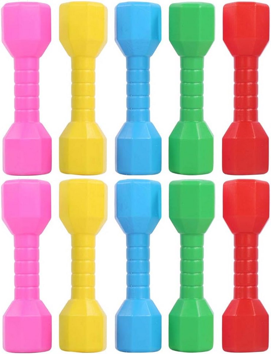 Kindergewichtenset met Halterstang - Trainingsset voor Peuters en Kinderen (10 Delig)