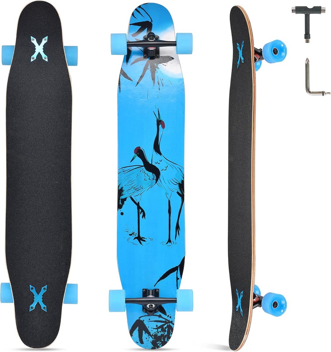 Compleet Skateboard voor Beginners en Gevorderden