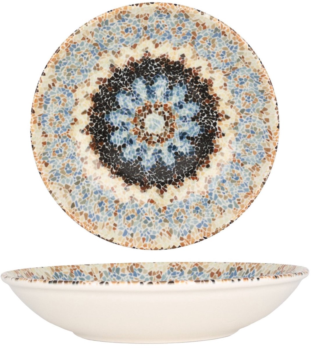 By Bone Diepbord - Armonia - Porselein - 23 cm (1000cc) - set van 6