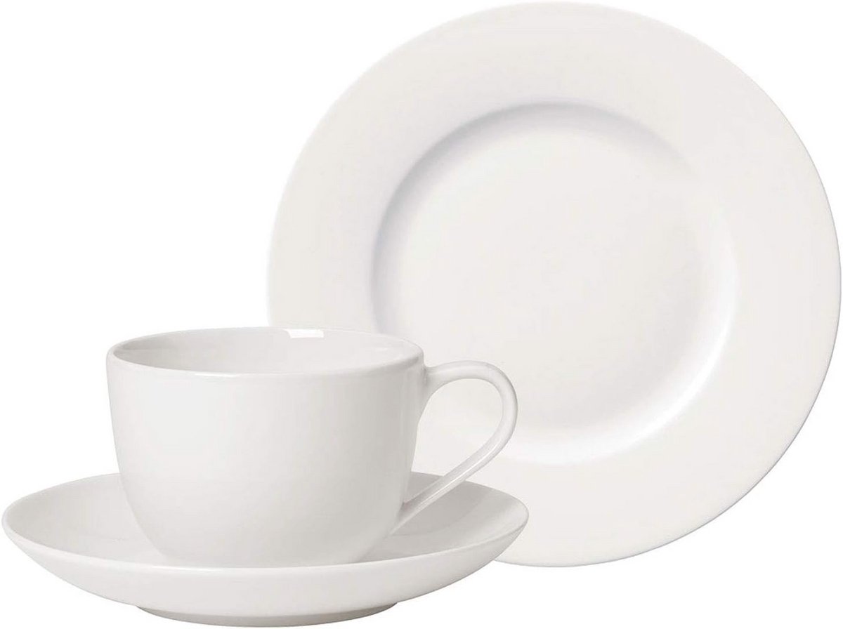 18-delige Koffieservies Set van Premium Porselein