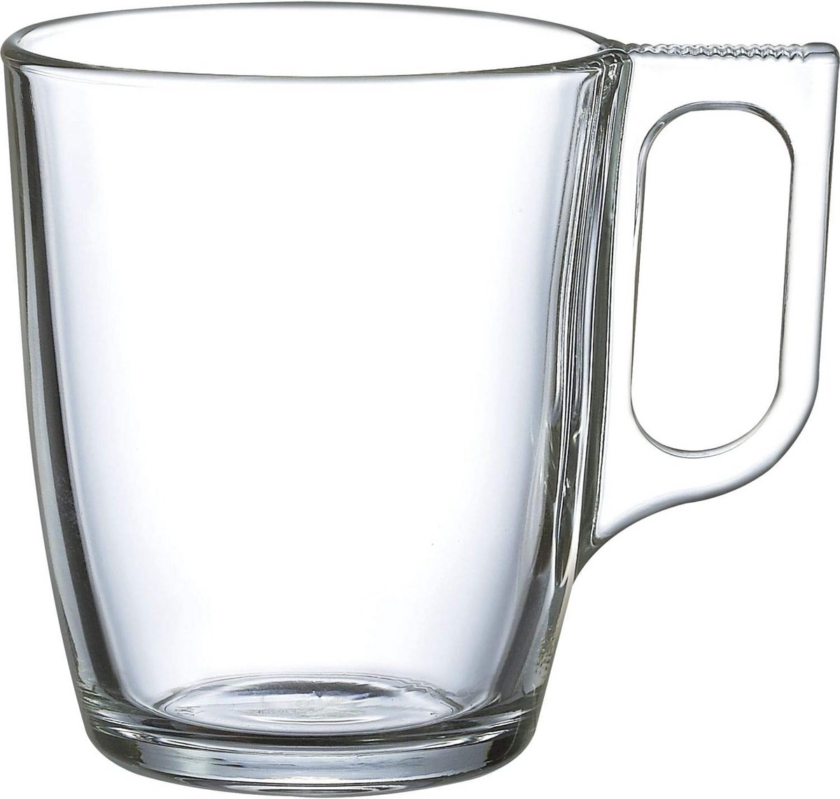 Set van Duurzame Glazen Drinkbekers voor Dagelijks Gebruik